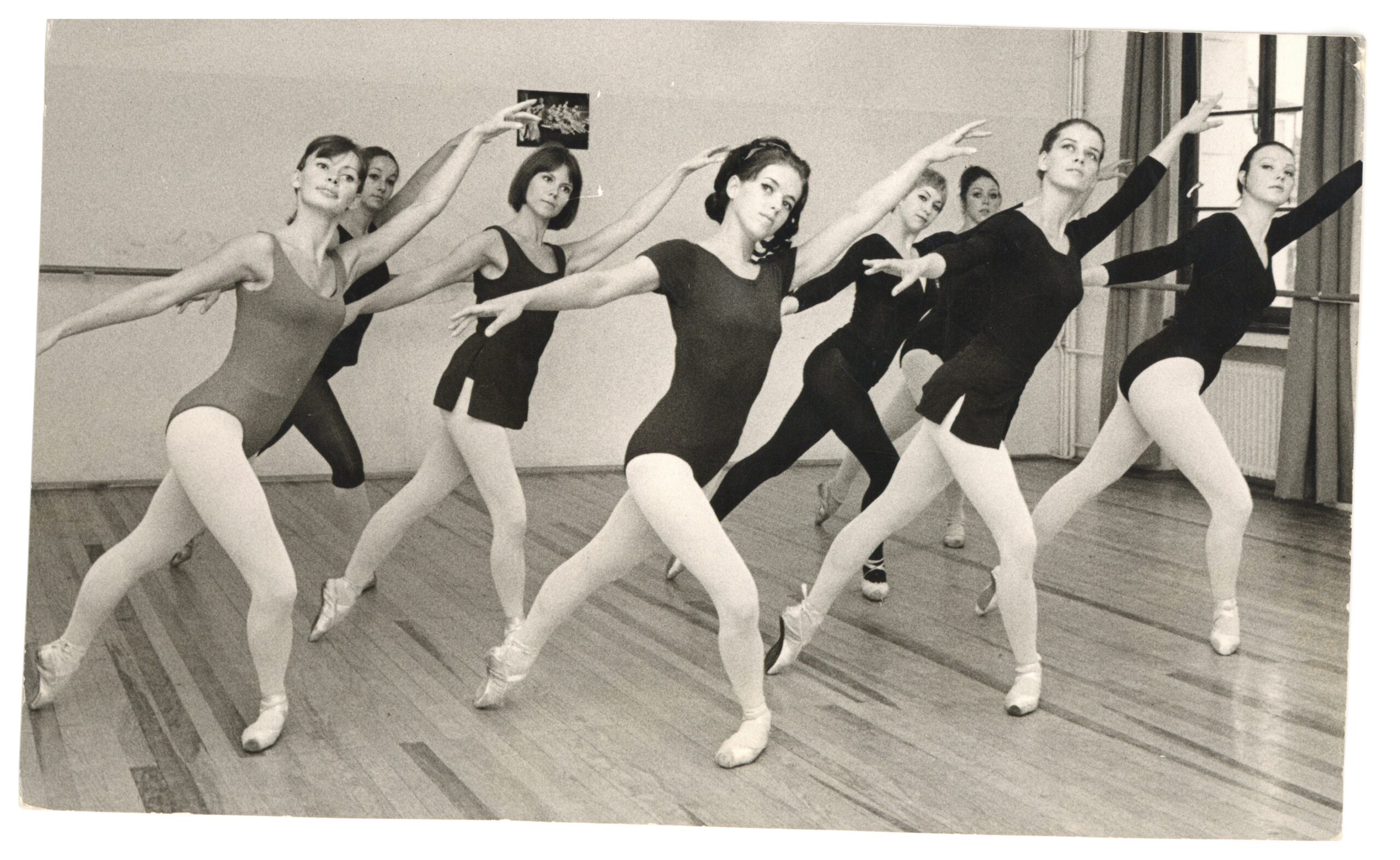 Ballettkompagnie bei Proben (1969) (Sepp Linckens)